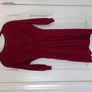 Red Sweater Dress, XSmall